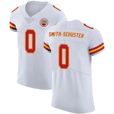 Men's Elite JuJu Smith-Schuster Kansas City Chiefs White Vapor Untouchable Jersey