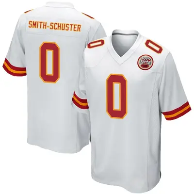 Men's Game JuJu Smith-Schuster Kansas City Chiefs White Jersey