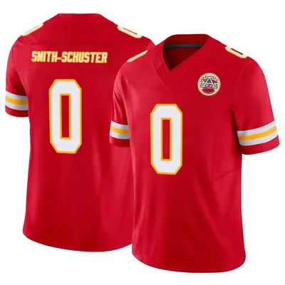 Men's Limited JuJu Smith-Schuster Kansas City Chiefs Red Vapor F.U.S.E. Jersey